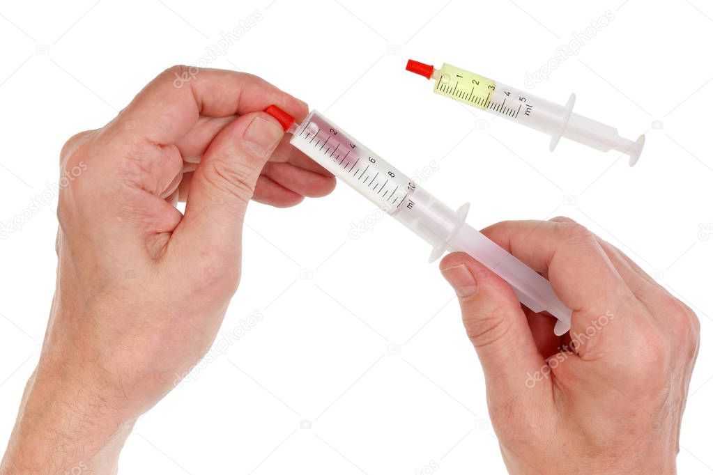 Epoxidharz-Verpressung an Betonwand